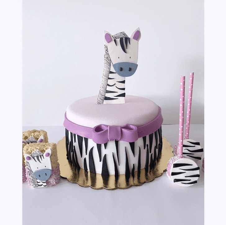 Fair Zebra Cake