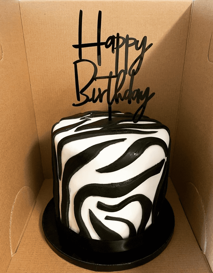 Stunning Zebra Cake