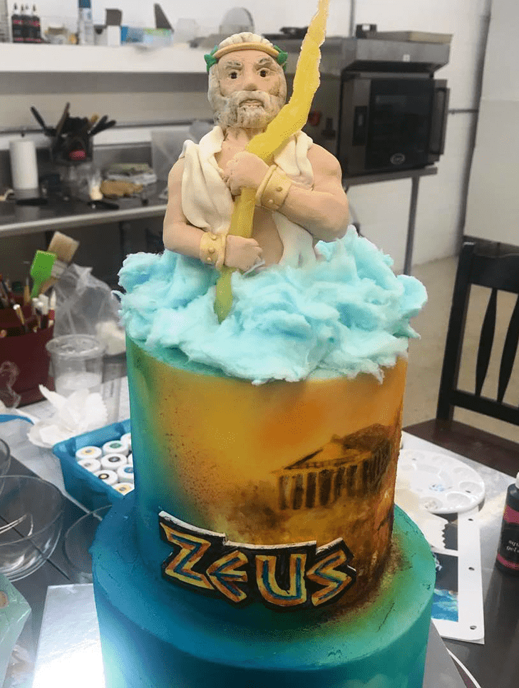 Alluring Zeus Cake