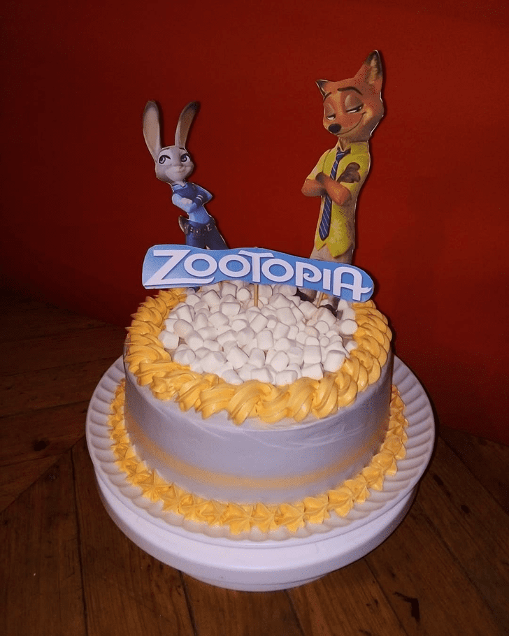 Radiant Zootopia Cake