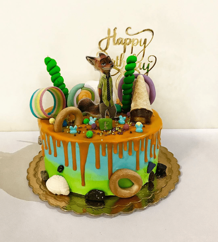 Ravishing Zootopia Cake