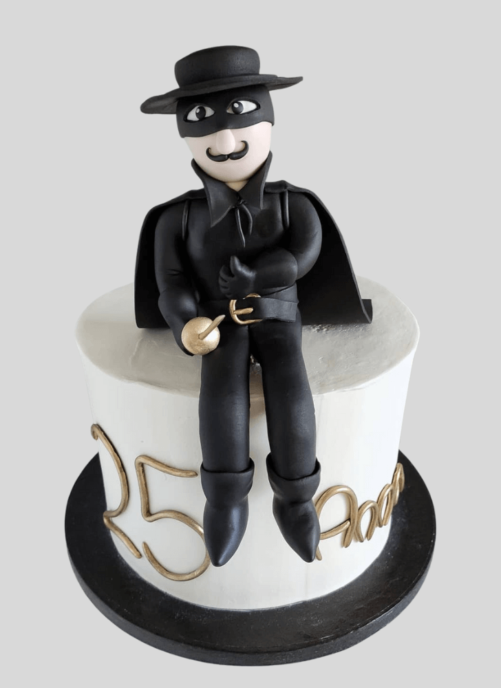 Angelic Zorro Cake