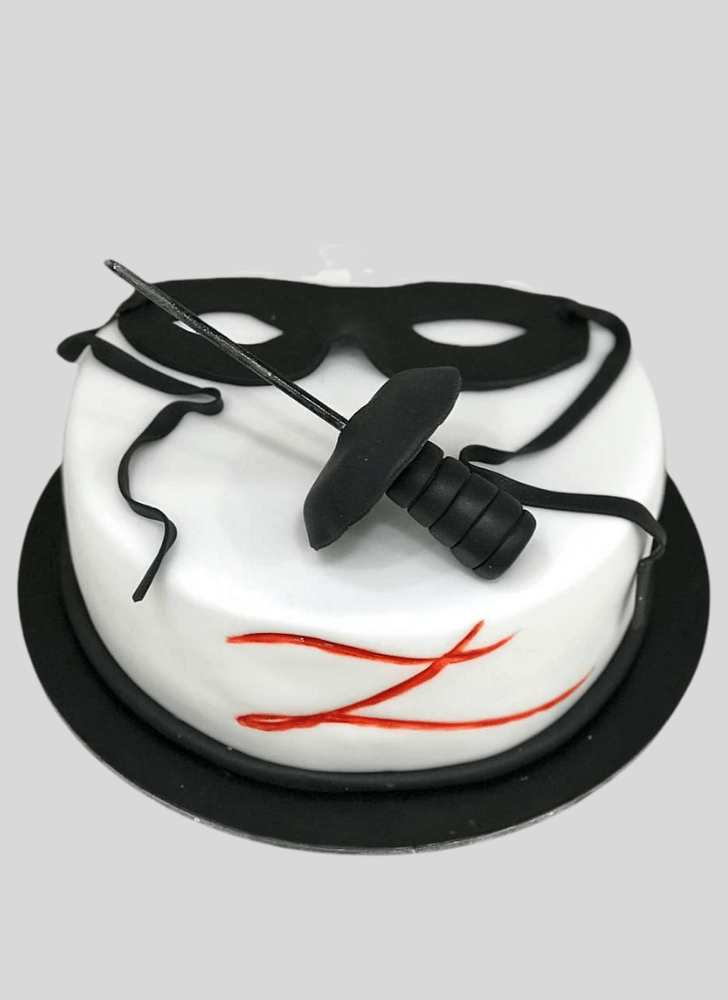 Dazzling Zorro Cake