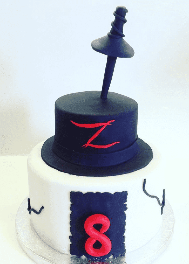 Charming Zorro Cake
