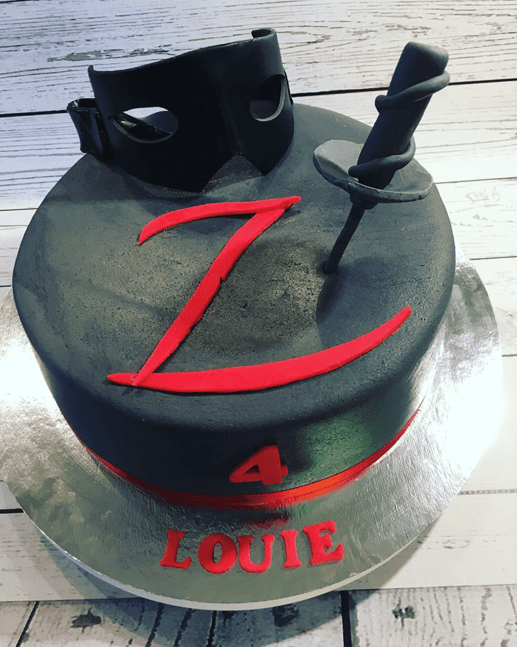 Delicate Zorro Cake