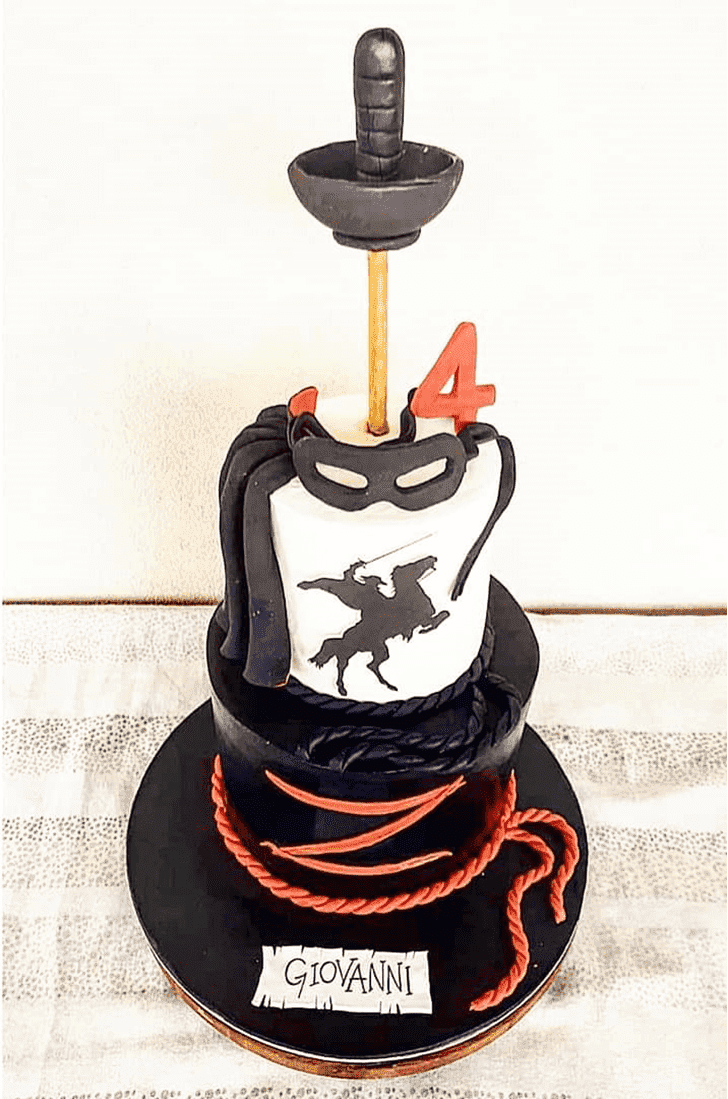 Delightful Zorro Cake