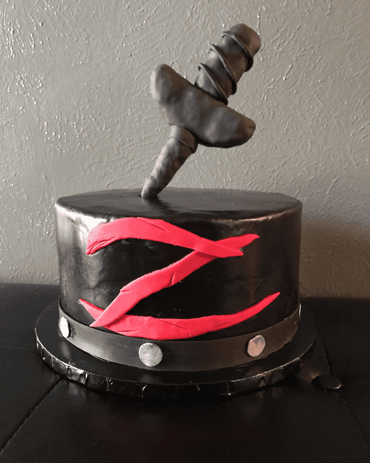 Enthralling Zorro Cake