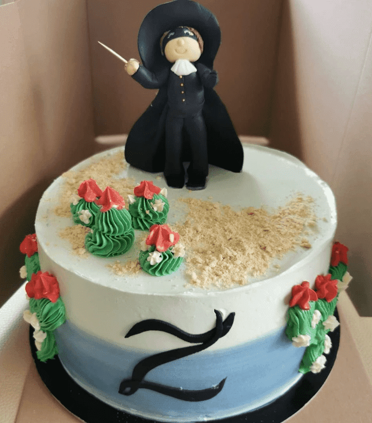Exquisite Zorro Cake