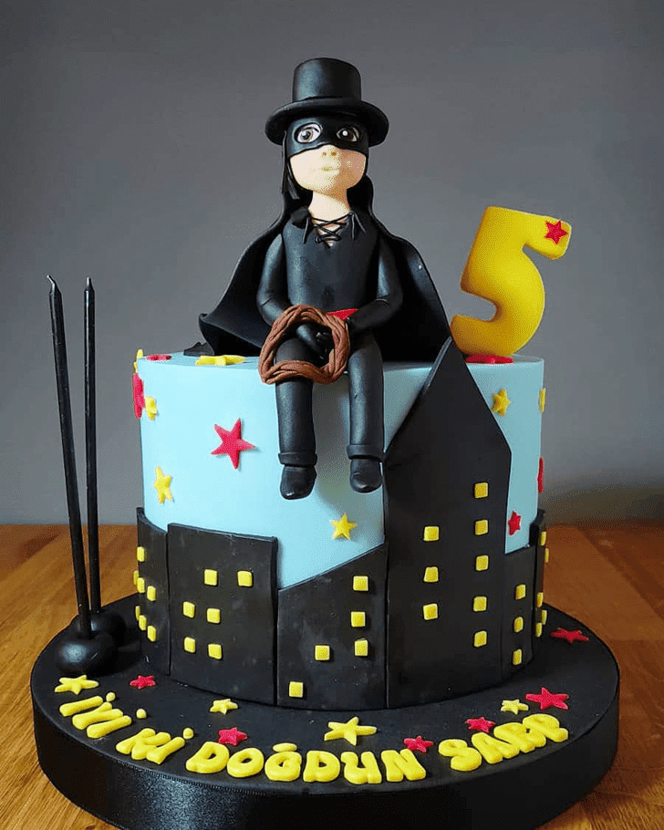 Magnificent Zorro Cake