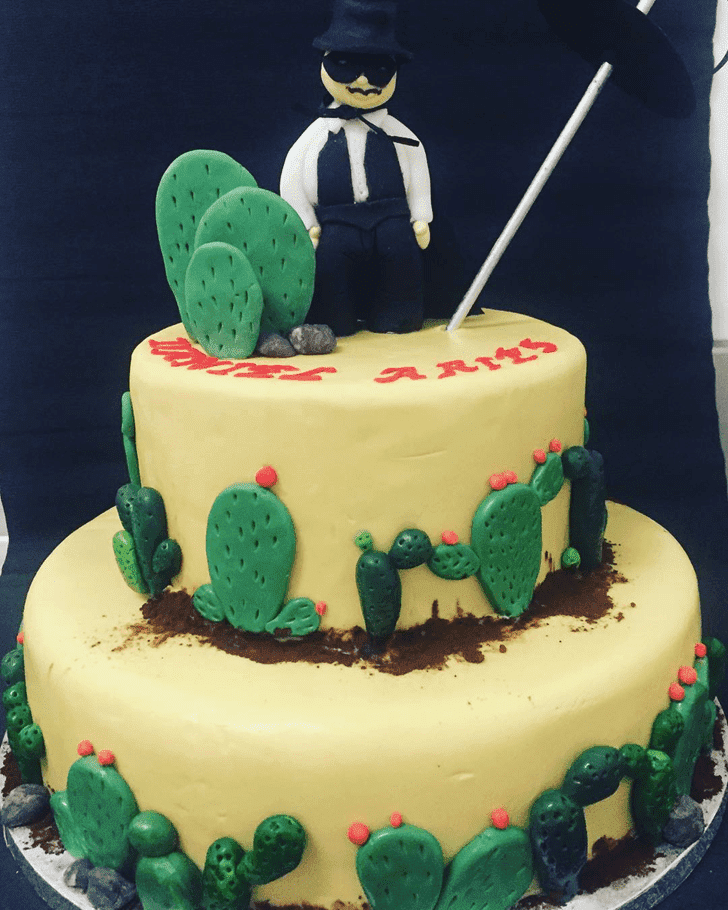 Pretty Zorro Cake