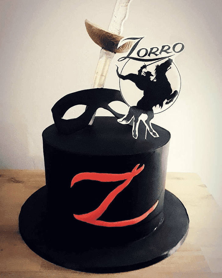 Splendid Zorro Cake