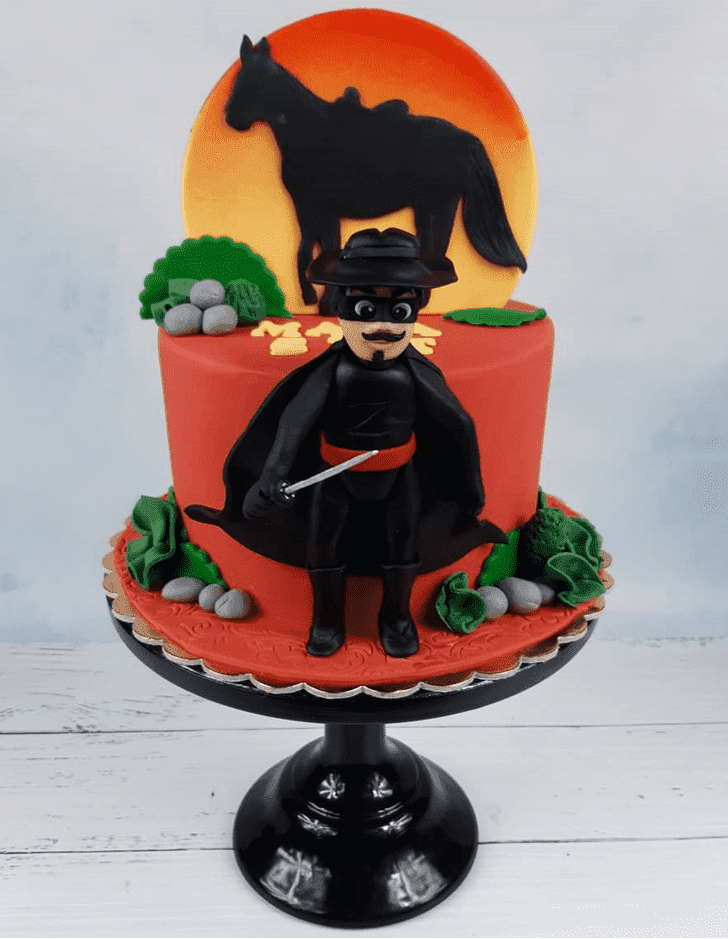 Stunning Zorro Cake