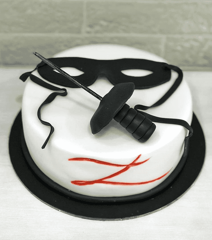 Superb Zorro Cake